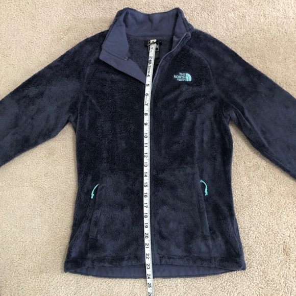 The North Face Osito Fleece Zip Jacket Purple Teal Womens XS - Picture 12 of 14